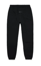 Fear of God Essentials Sweatpants Black Stretch Limo Mens XXL