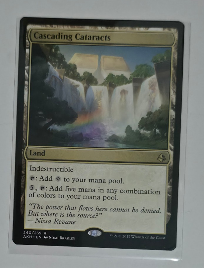 MTG Cascading Cataracts - Amonkhet #240 LP Magic The Gathering 