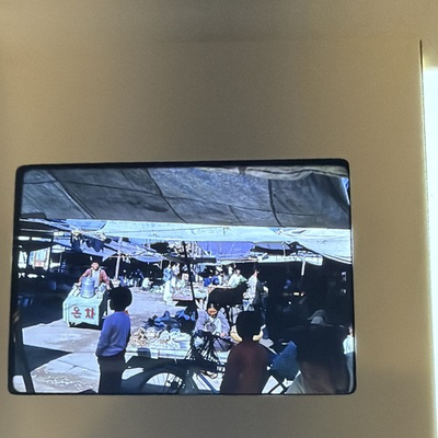 #ad Vtg 1963 South Korea 35mm Kodachrome Slides Lot 21 Busan Seoul Village Admiral Y $95.00