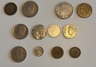 Lot of 12 European coins (1920-68) Spain Italy France Belgium Sweden Wst Germany — photo 1
