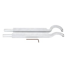 ⁺2Pcs Wood Hollowing Turning Tool Holder Rotating Chisel Woodworking Lathe Hand