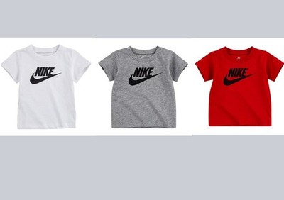 Nike Kleinkinder Jungen Tee T-Shirt - 12 -18-24 Monate Swoosh Just Do It (Sale Price)