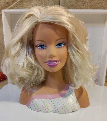 Barbie Styling Head Bust Blond Hair 2004
