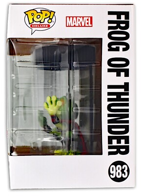 Funko Pop Frog of Thunder 983, Deluxe Loki Vinyl Collectible