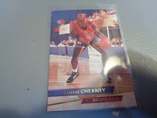 1993-94 Ultra Washington Bullets Basketball Card #193 Calbert Cheaney Rookie