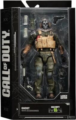 Call of Duty Modern Warfare 2 Ghost Jawbone Figure Launch Edition