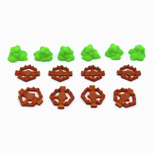 FULL SCENERY PACK FOR JAWS OF THE LION - GLOOMHAVEN - 114 PIECES - Foto 7 di 8