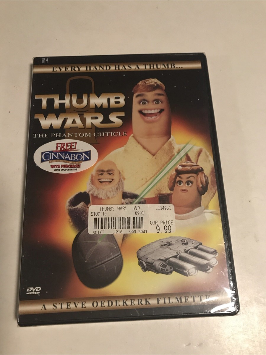 Thumb Wars The Phantom Cuticle DVD - New Sealed | eBay
