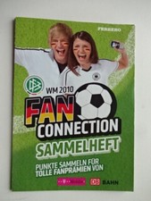 Sammelheft " Fußball WM 2010 " für original DFB Fan-Artikel ! / unbenützt