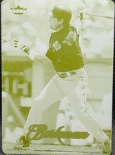 LANCE BERKMAN 2007 Fleer Ultra PRINTING PLATE SP #1/1 Astros Cardinals 75 One of