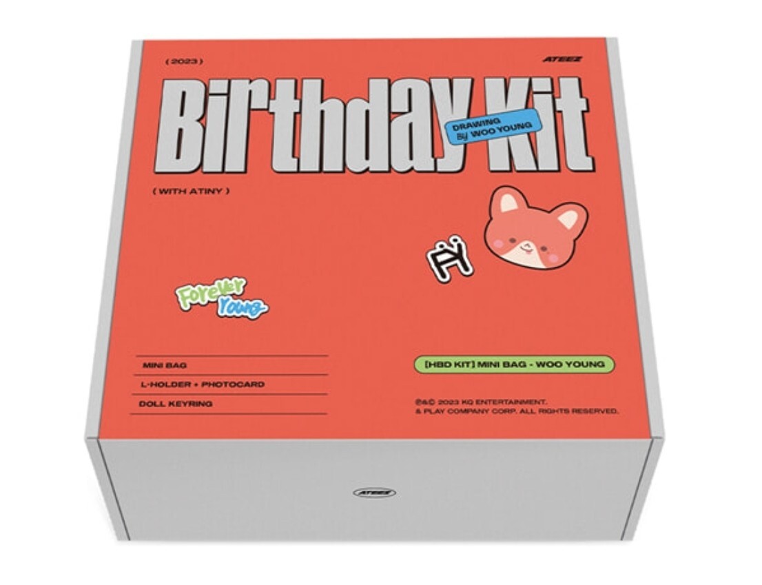 ATEEZ HBD KIT ウヨン PRE-ORDER] ATEEZ - [HBD KIT] MINI BAG - WOOYOUNG