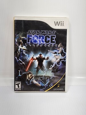 Star Wars The Force Unleashed Nintendo Wii Video Game