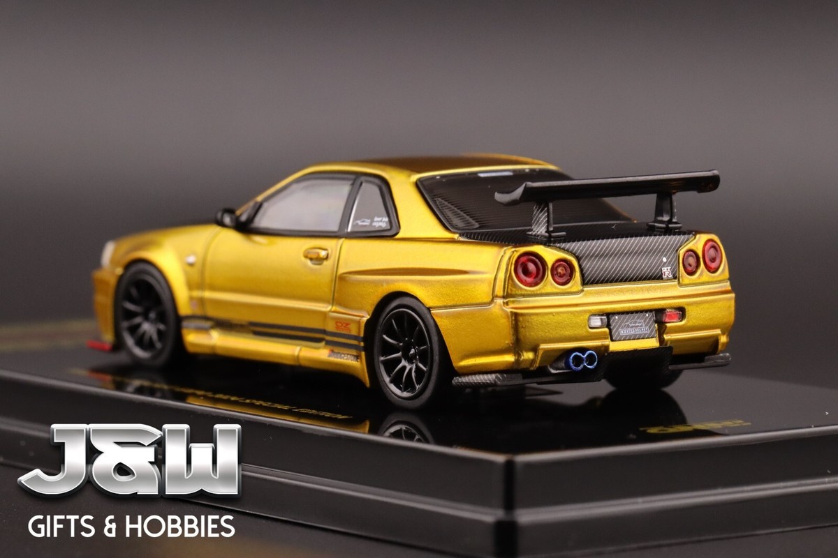 Inno64 Nissan GT-R R34 Gold Top Secret MDX EXPO 2024 Tokyo