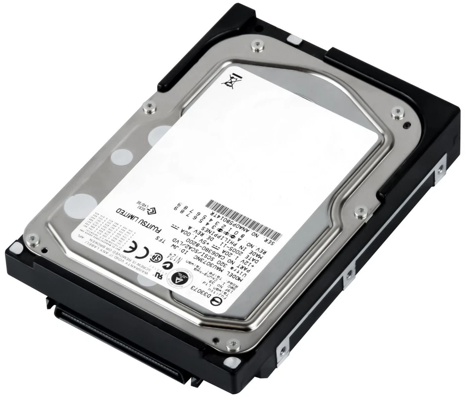 Hard Fujitsu MAU3073NC 73GB 15000U/Min SCSI 80-PIN 8MB ULTRA-320 3.5 " Inch - Image 3 of 3