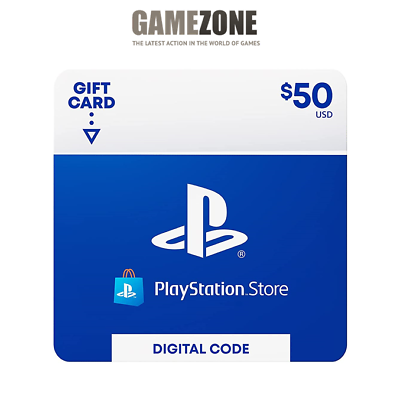 Sony US Playstation Network Playstation Store PSN USD 50 Dollar Code PS5 PS4