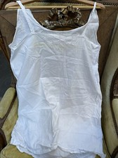 Ancienne Tunique Chemise De Nuit Femme Broderies 