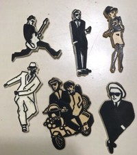 SKA 1980 THE SELECTER - Rude Boy Pinback Button Collection  - 2 Tone Records