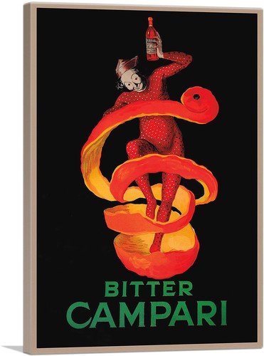 ARTCANVAS Bitter Campari 1921 Canvas Art Print by Leonetto Cappiello - Picture 12 of 13