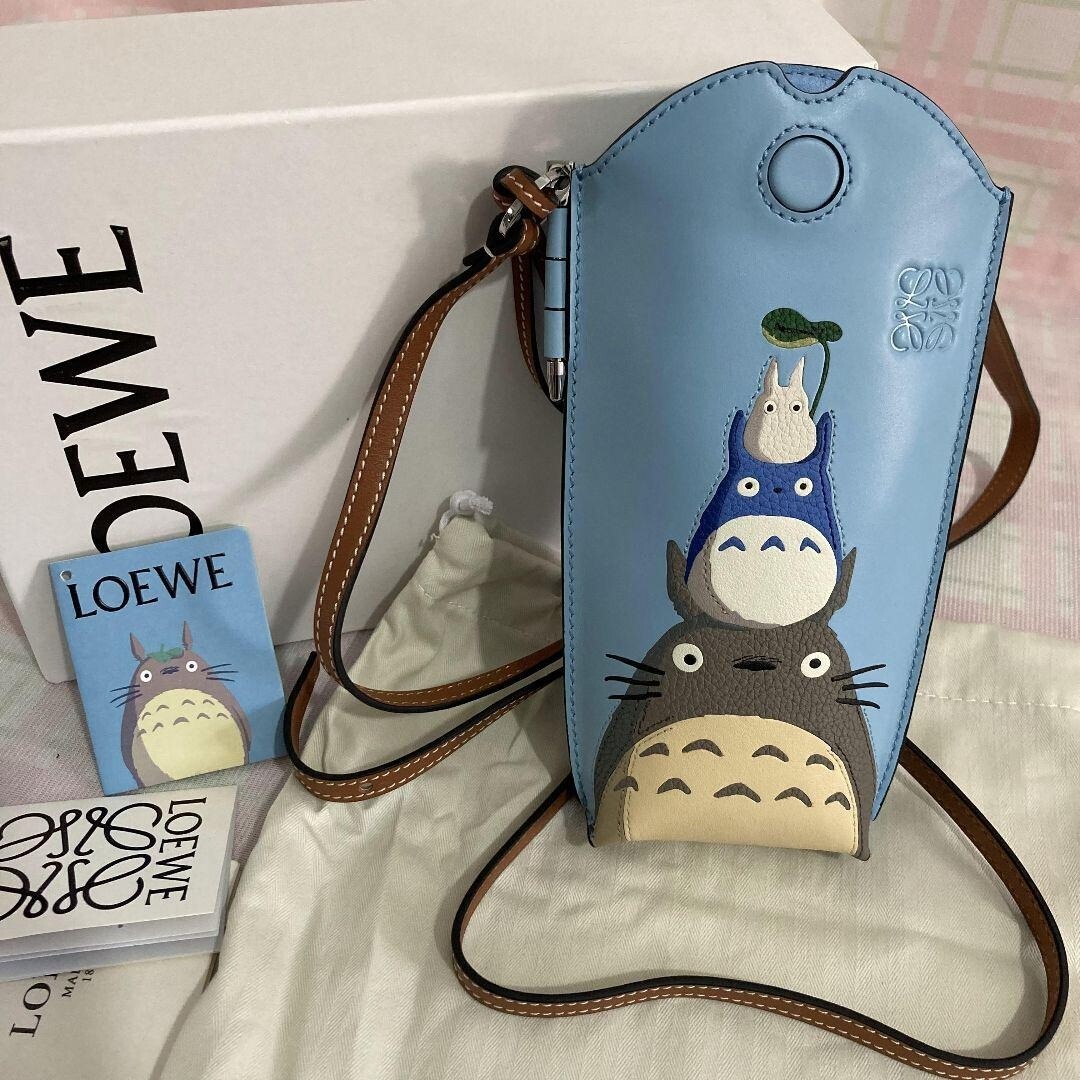 LOEWE Studio Ghibli My Neighbor Totoro Gate Pocket Bag