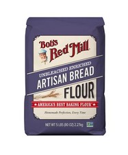 Bob's Red Mill Artisan Bread Flour 5 lb Pack Of 8 