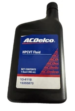 GENUINE OEM GM CONTINUOUS VARIABLE TRANSMISSION HPCVT FLUID P/N 19355873 OEM GM