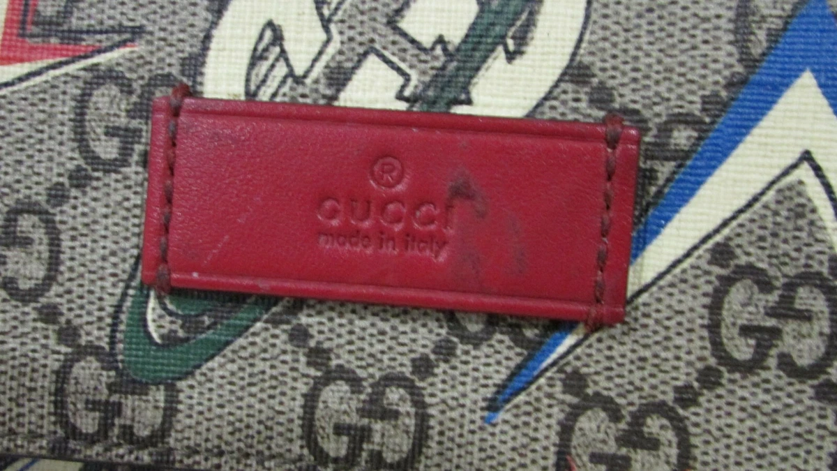 Gucci diaper shop bag ebay