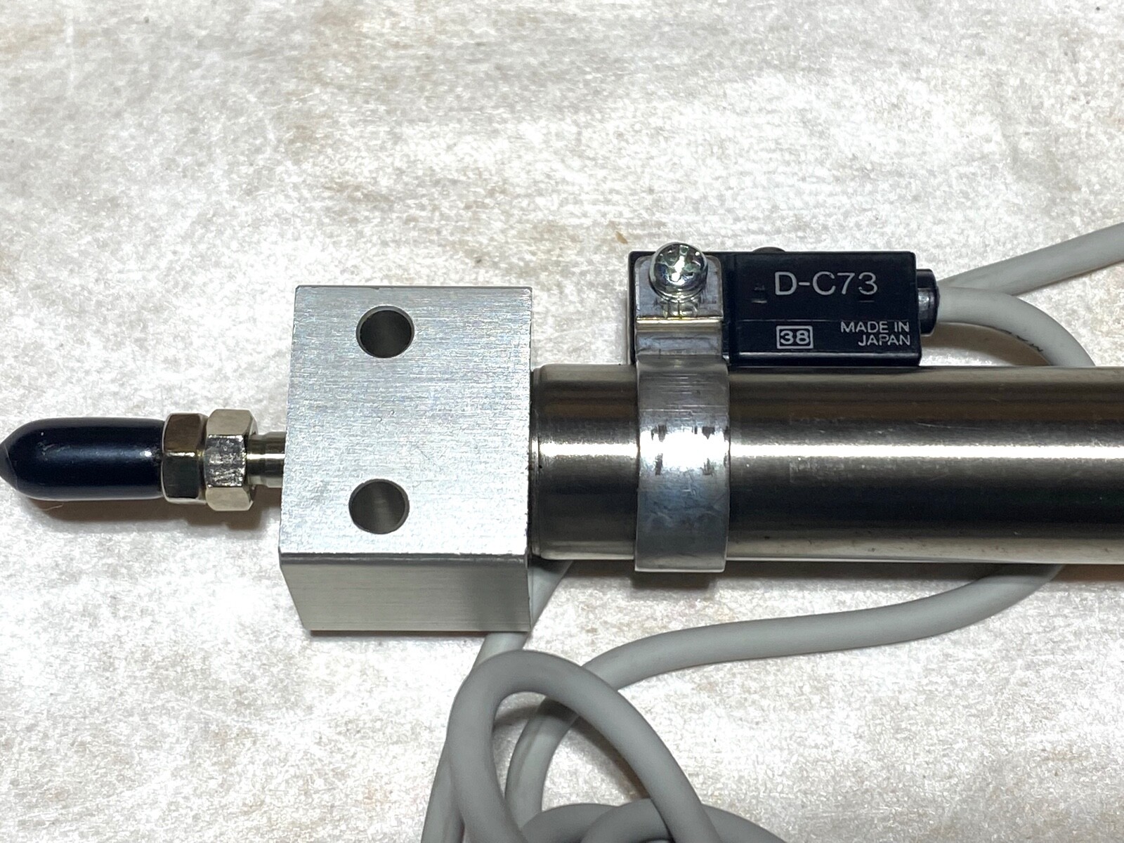 SMC CDJ2RA16175C73L Single Rod Double Acting Cylinder with Auto