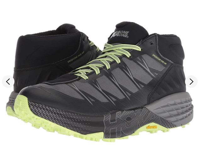 Nuevo Para hombres Hoka One One SpeedGoat Mid Impermeable Trail Running Zapatos Talla 9-10