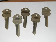 Lot of 5 - SY9  Key Blank  E256