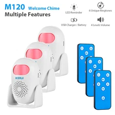 KERUI Motion Sensor Detector Doorbell Chime Welcome Alarm Home Store Security