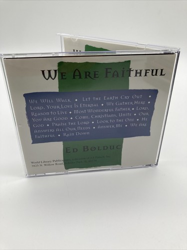 We Are Faithful Ed Bolduc WLP 7422 CD Liturgical Music Praise the Lord - Picture 9 of 9