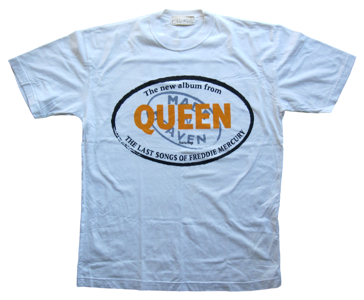 Queen Made In Heaven Promotional 1995 Album T-Shirt (Freddie Mercury)