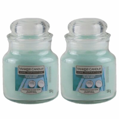 Yankee Candle Duftkerze Coconut Water 2 x 104 g Set