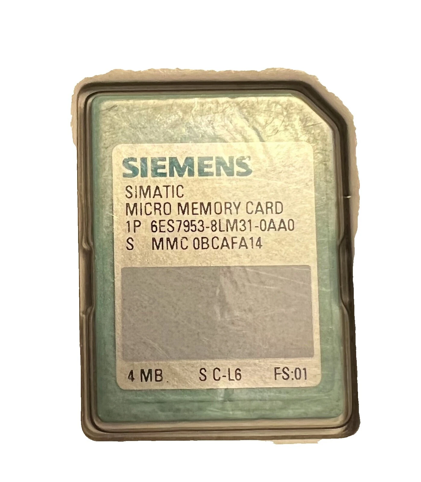 Siemens PLC Memory Modules