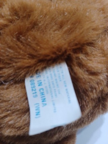 Teddy Precious Dan Dee Brown Teddy Bear Plush Vintage With Tags Christmas Gifts - Picture 8 of 10