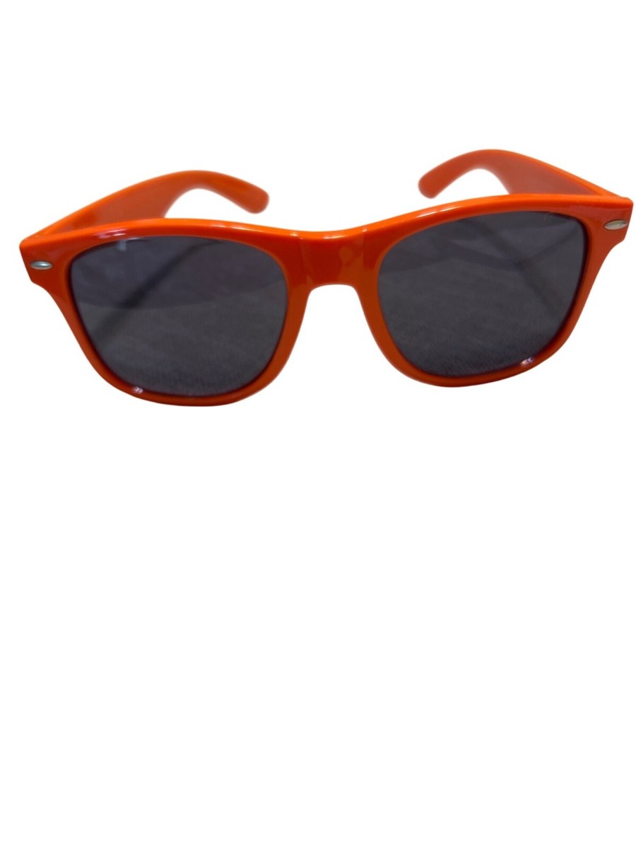 Kings Hawaiian Orange Sunglasses Dark Lenses Retro Style  display picture 3
