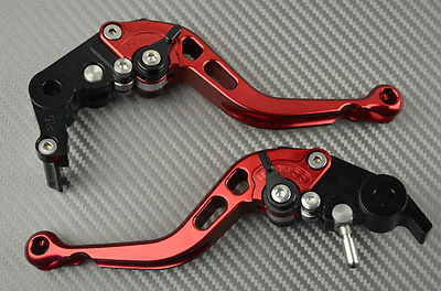 Hebel Hebel CNC kurz short red rot für Triumph Tiger 1050 2007-2015