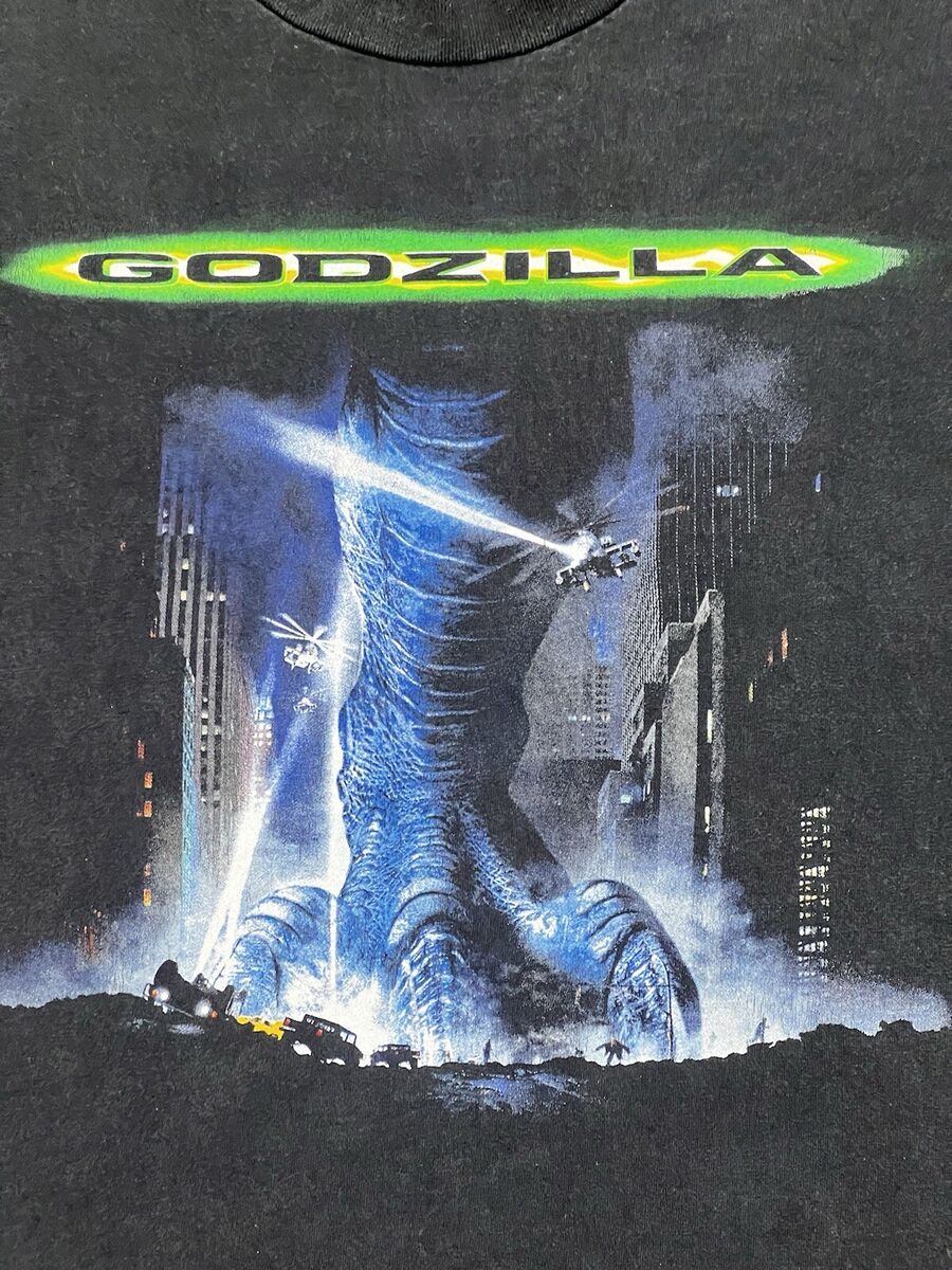 RARE Vintage 1998 Godzilla Movie Promo Tee Large Pepsi Taco RARE Vintage 1998 Godzilla Movie Promo Tee Large Pepsi Taco
