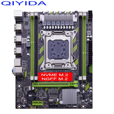 Qiyida X79 Motherboard LGA 2011 USB 2,0 SATA3 Unterstützung REG ECC Speicher Und