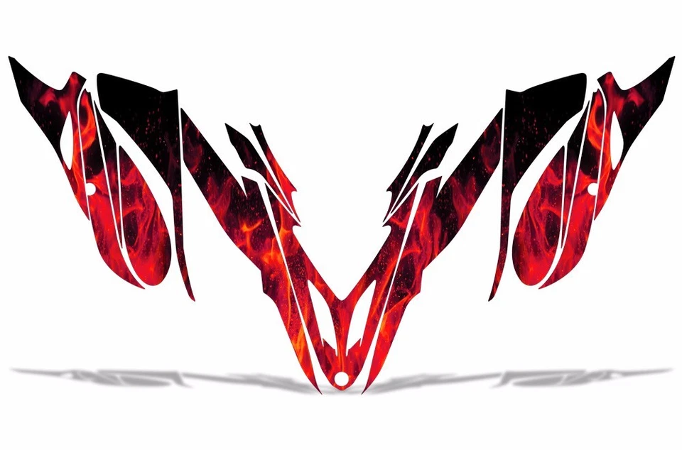 Snowmobile Graphic Decals Stickers For Yamaha Apex 2011-2018 ICE R - Image 2 of 4