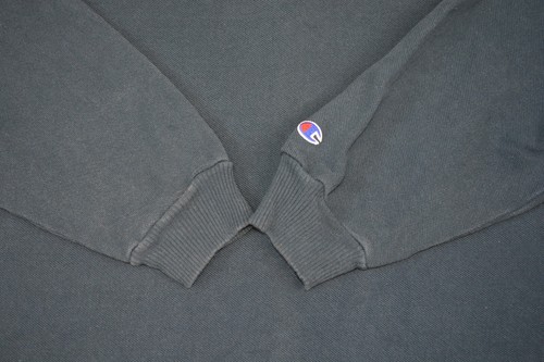 VTG Champion Made in USA 3 Button Henley Pullover Green Sweatsirt Men's XL - Picture 6 of 9