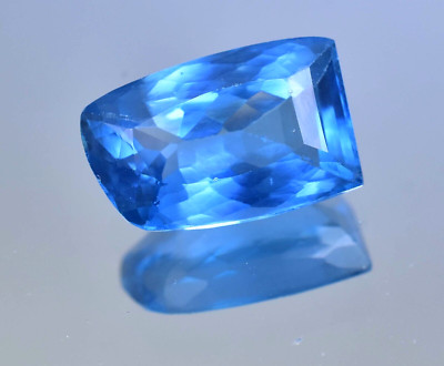 16.70 Ct Natural Blue Indicolite Tourmaline AGL Certified STUNNING Gemstone