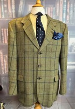 A Lovely Tweed Jacket by Hassons Dungiven 42R /107cm Chest BB42H