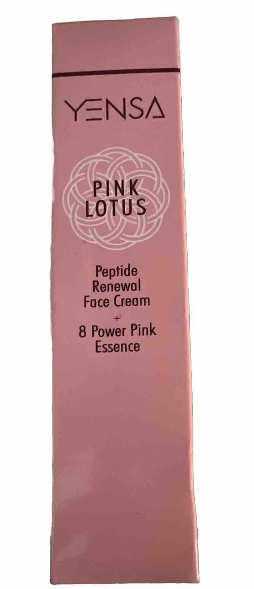 Yensa Pink Lotus Peptide Renewal Face Cream 8 Power Pink Essence
