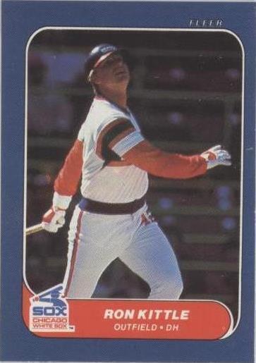 1986 Fleer Classic Miniatures - Ron Kittle #45 - 1 of 1