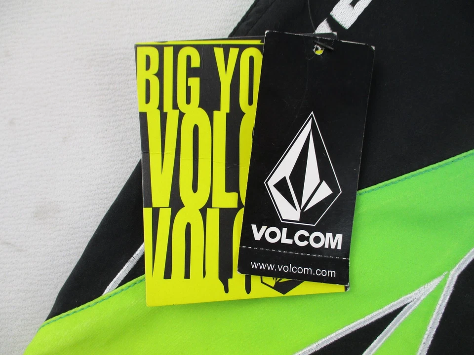 Bañador Volcom Board Shorts Grande Juvenil 26 Verde Cordón Niños Foto 4 de 4