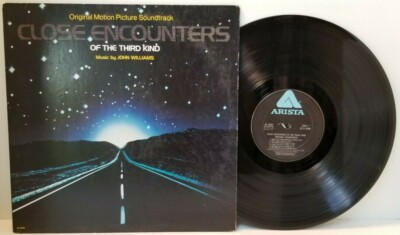 John Williams CLOSE ENCOUNTERS OF THE THIRD KIND LP Arista- Play Tested VG+  *S7