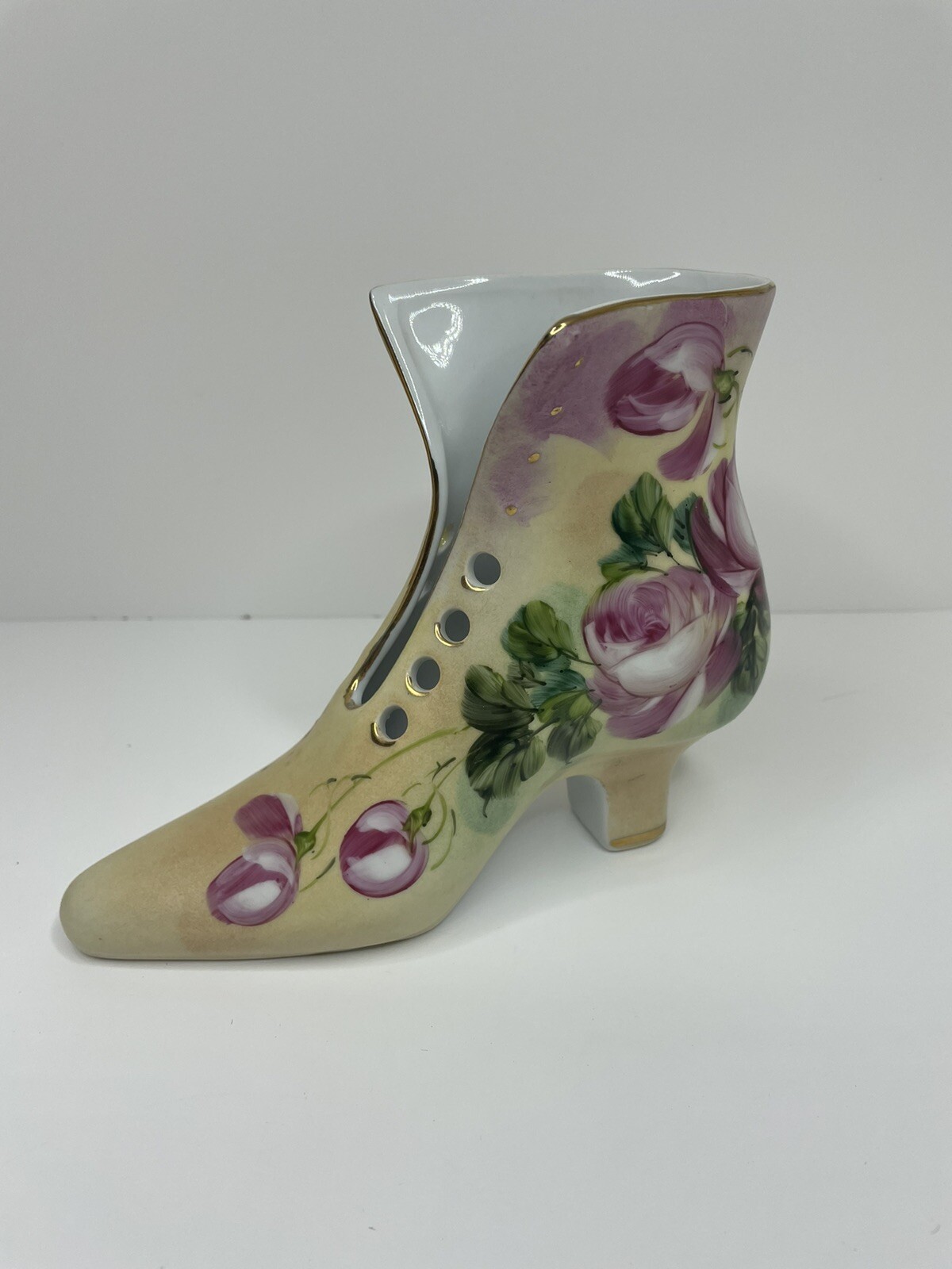 Chaussure/ soulier porcelaine de Limoges - Décoration