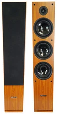 (2) Rockville RockTower 68C Classic Home Audio Tower Speakers Passive 8 Ohm