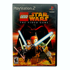 LEGO Star Wars: The Video Game [Sony PlayStation 2 PS2, 2005] Game Case Artwork